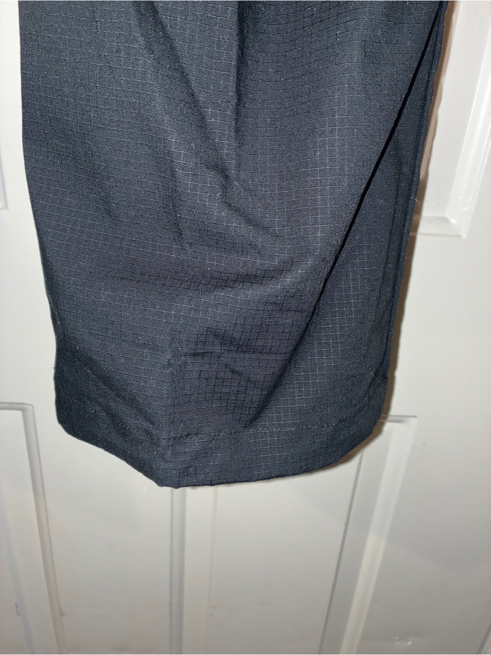 Jordan Men's Charcoal Grid-Texture Chinos